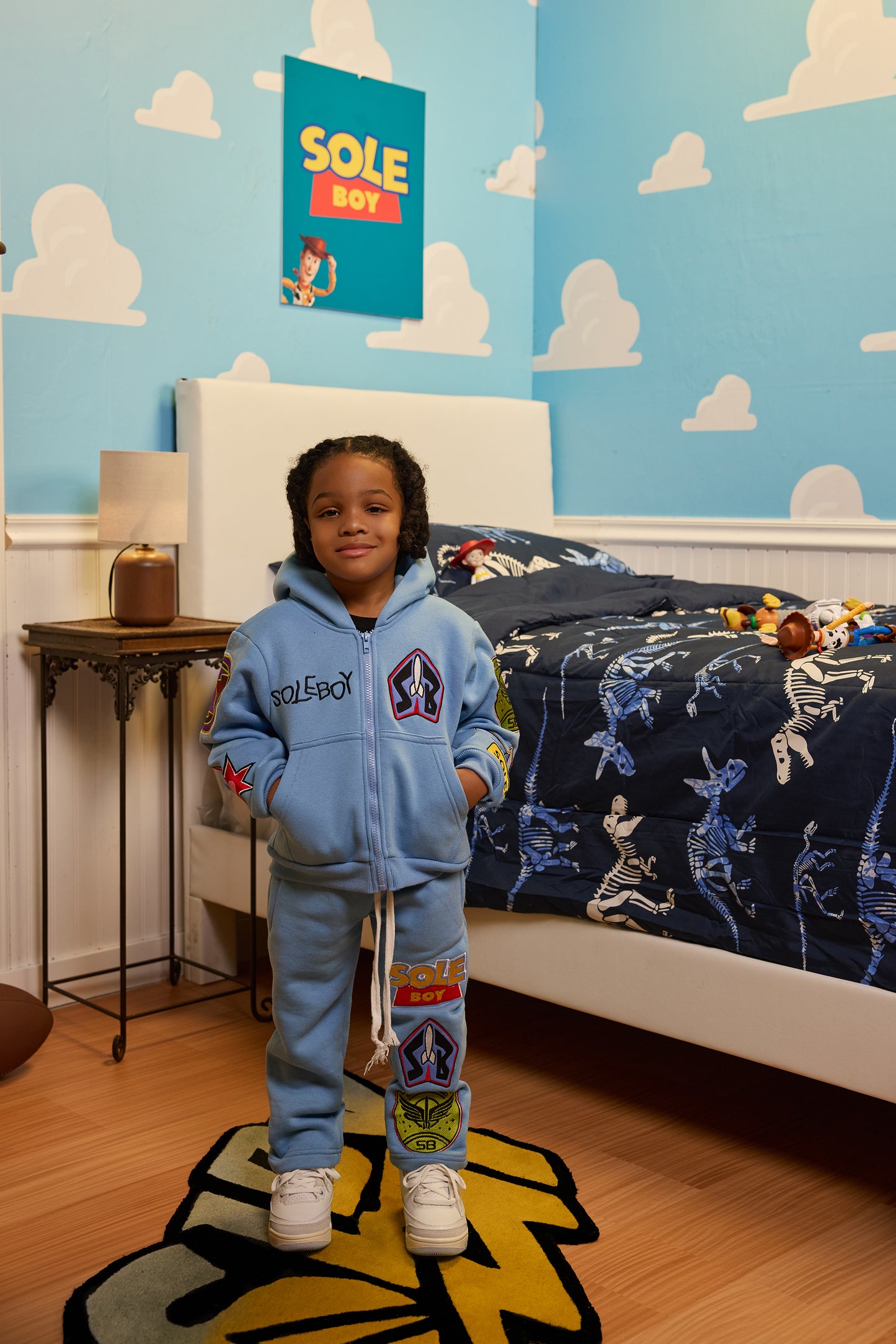 Galaxy Cadet Sweatpants (Sky)