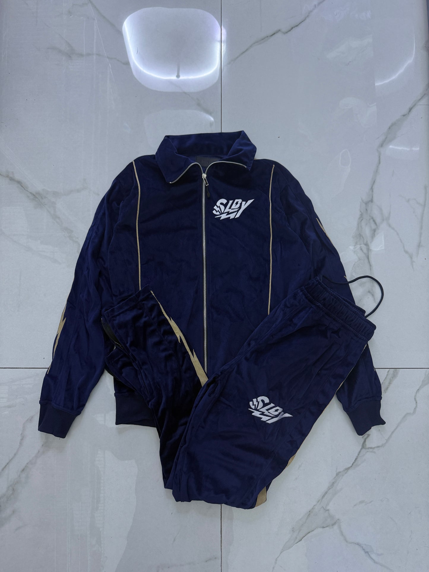 Suede Track Set