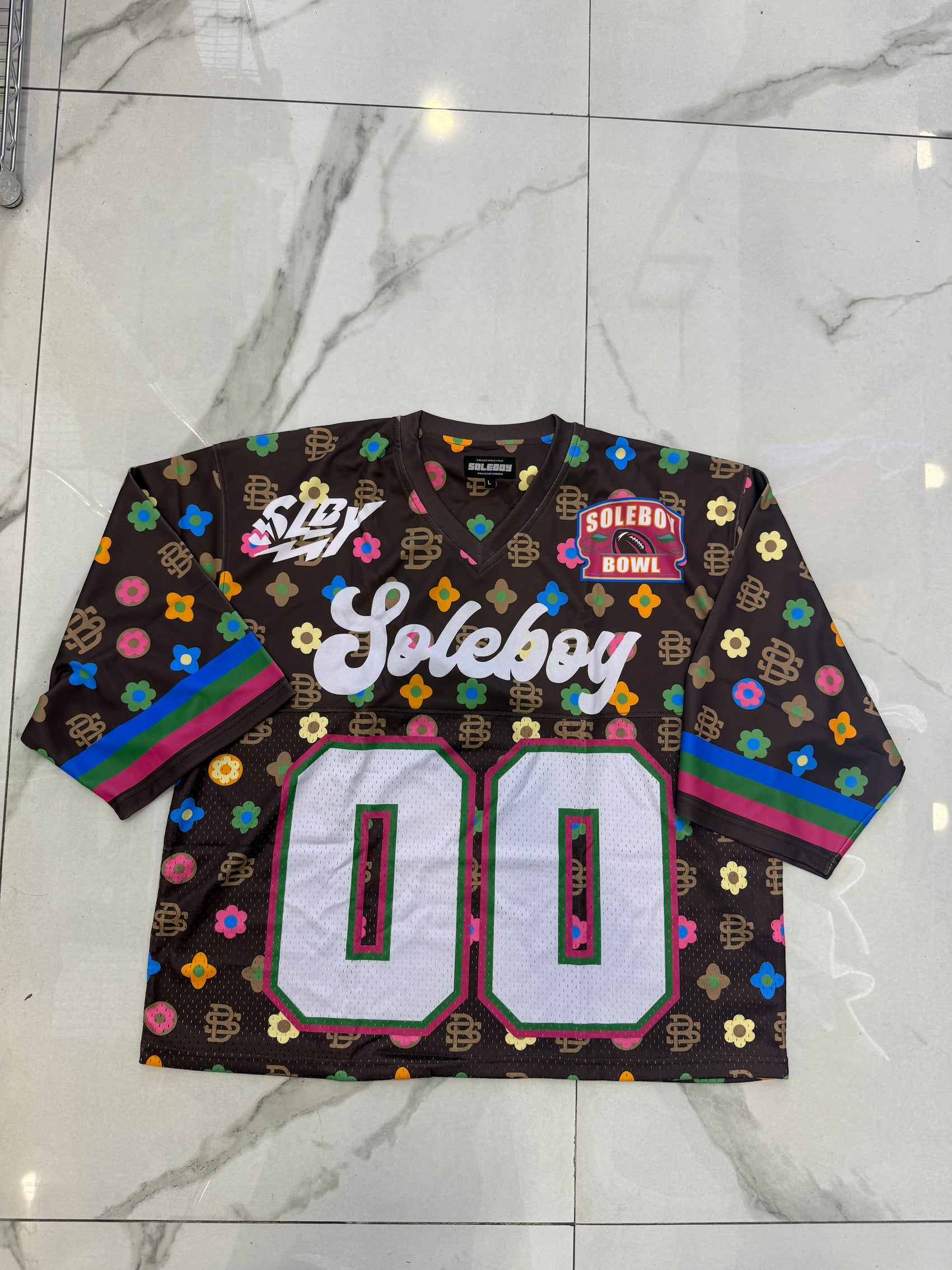 Monogram Jersey (Brown)