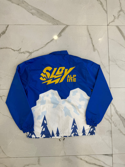ALPINE COACH JACKET (BLUE)