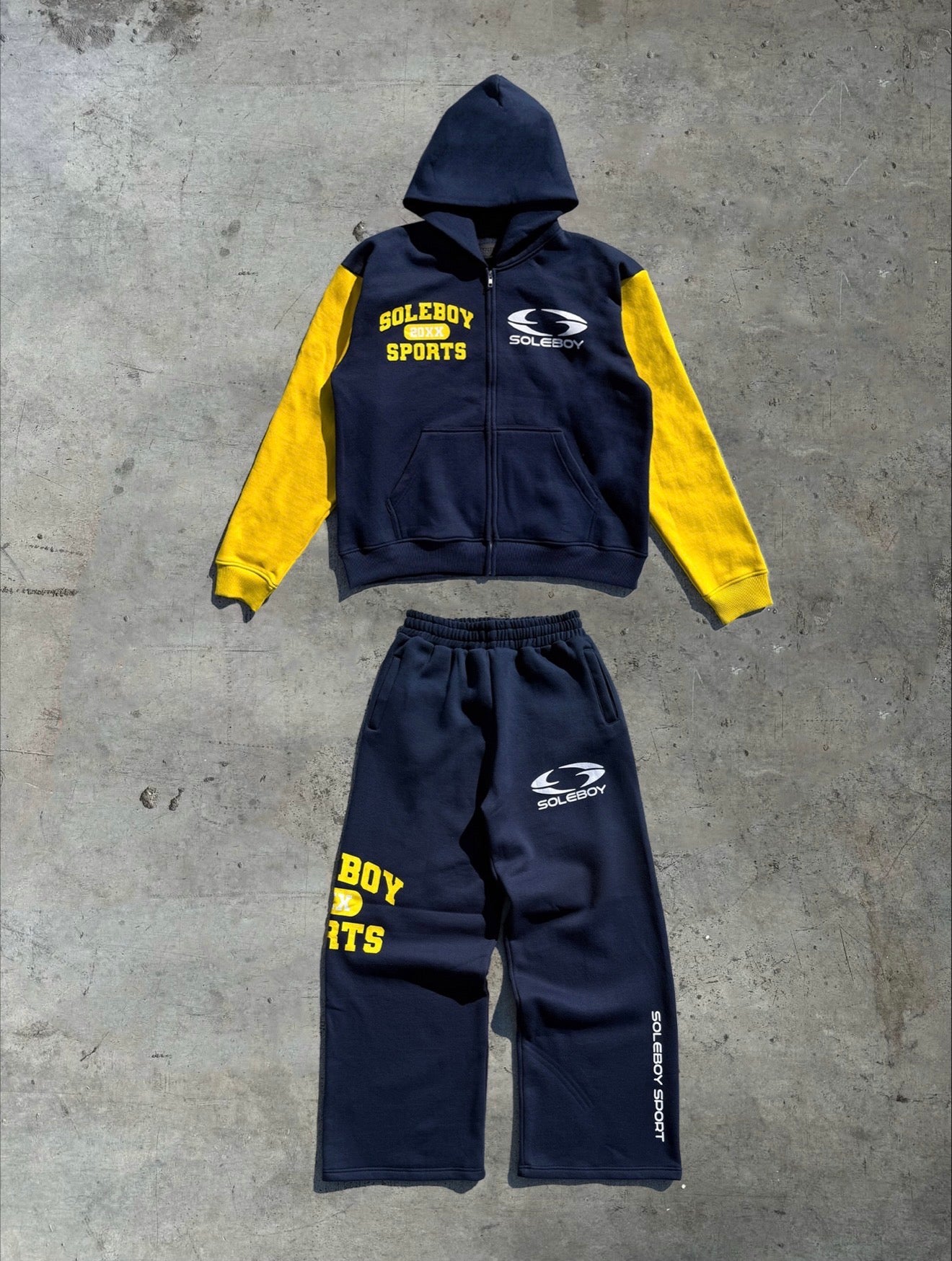 SB Tech Matching Set (Navy/Yellow)