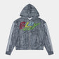 Concrete Camo Tree Zip-Up