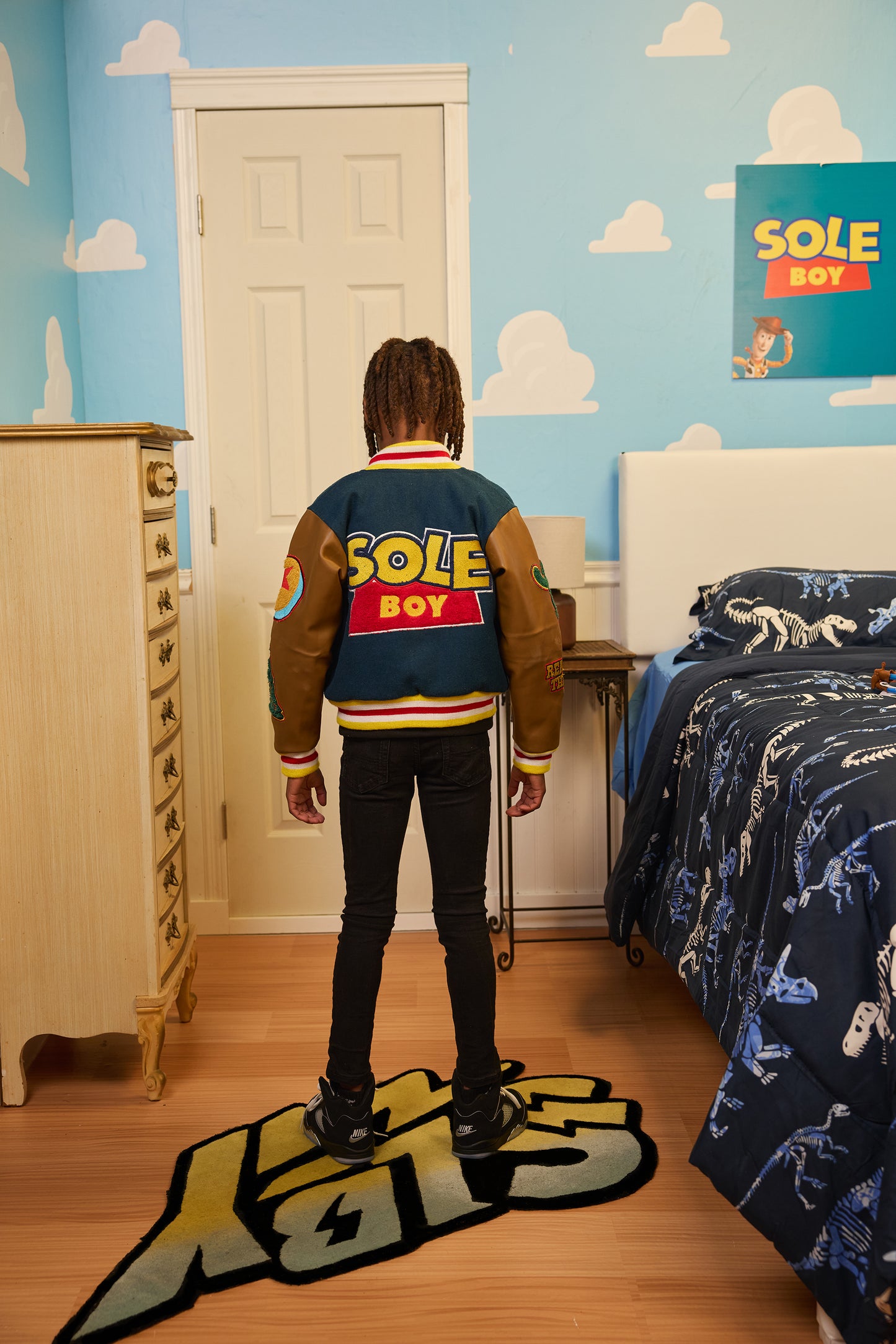 Wild West Letterman (Navy)