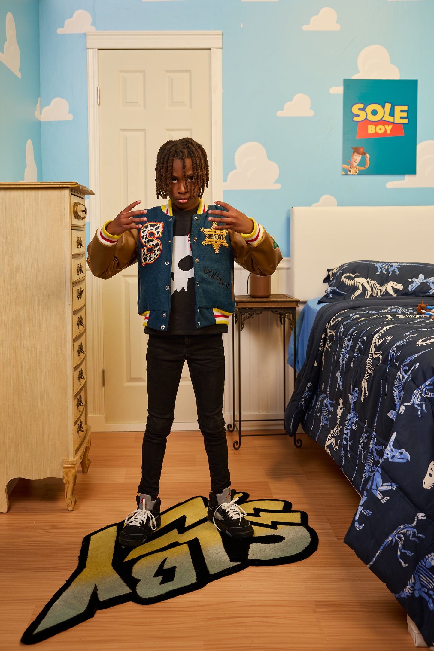 Wild West Letterman (Navy)