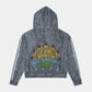 Concrete Camo Tree Zip-Up
