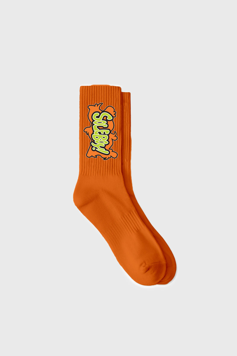Bloom Socks (Orange)
