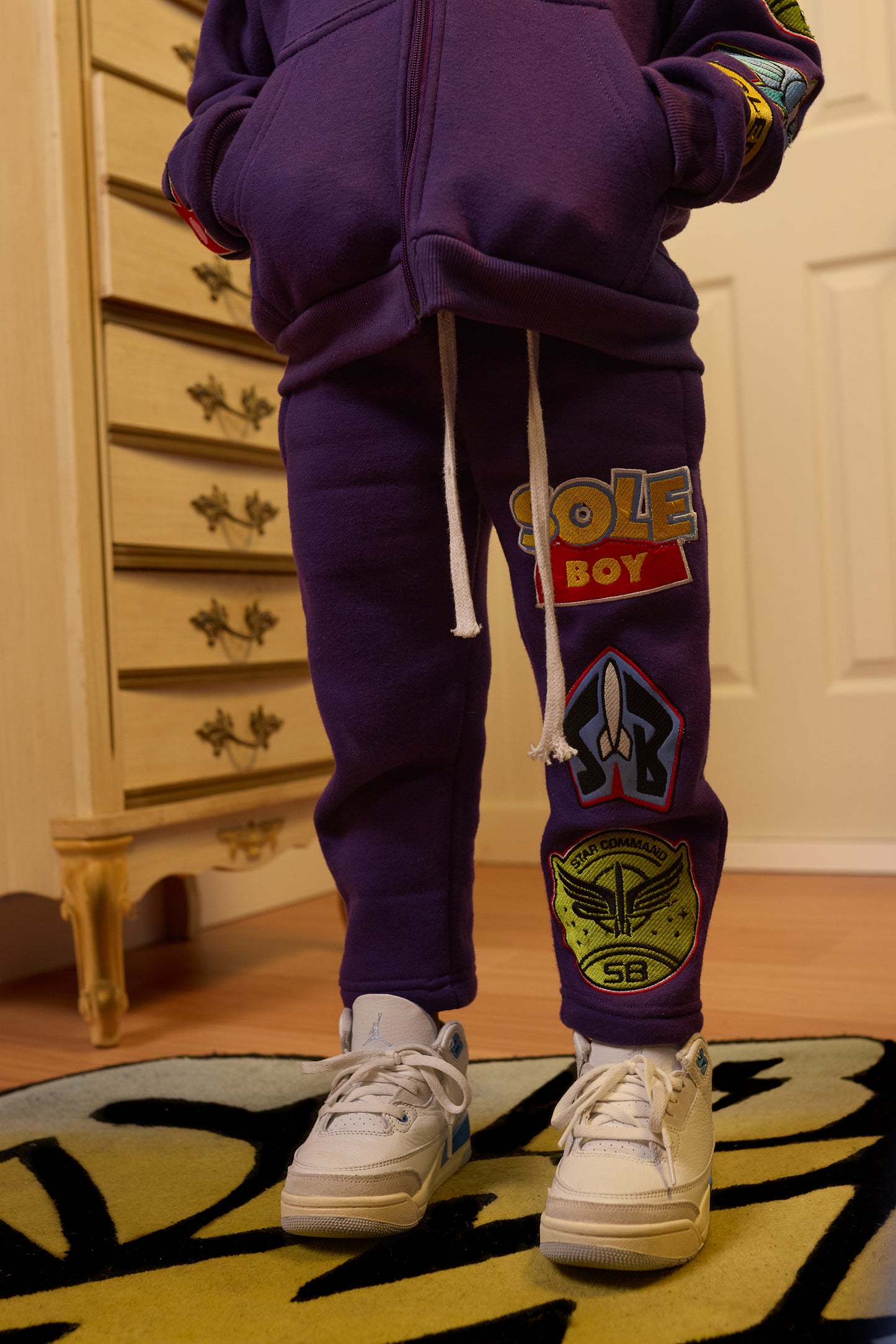Galaxy Cadet Sweatpants (Lavender)