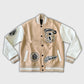 REAPER VARSITY JACKET [CREAM]