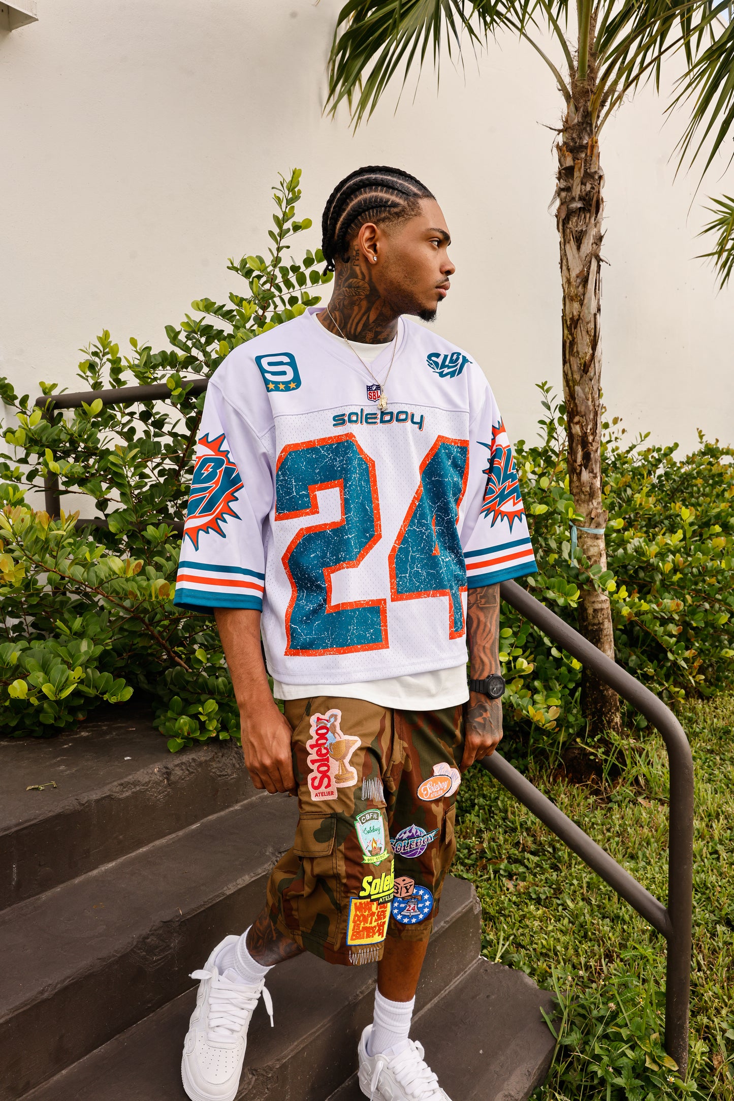 Dolphin Wave Jersey (White)