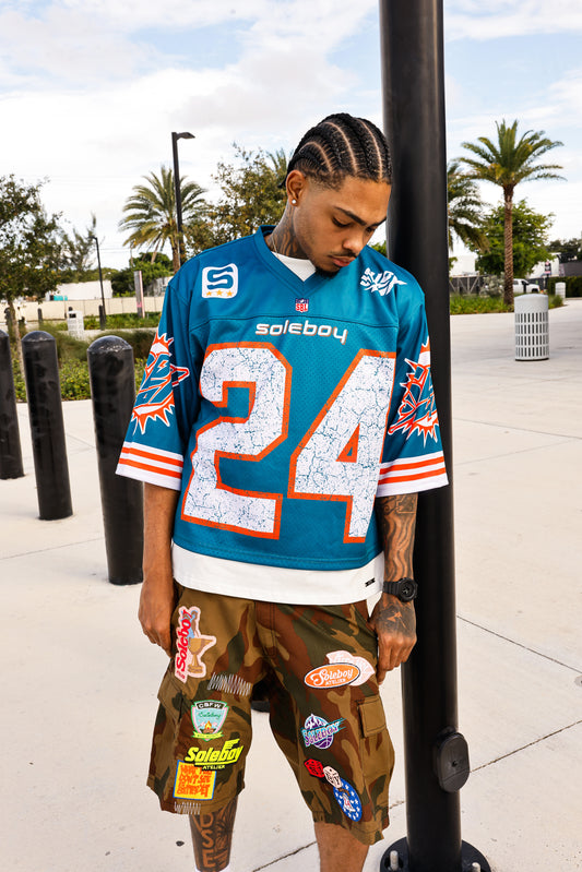 Dolphin Wave Jersey (Teal)