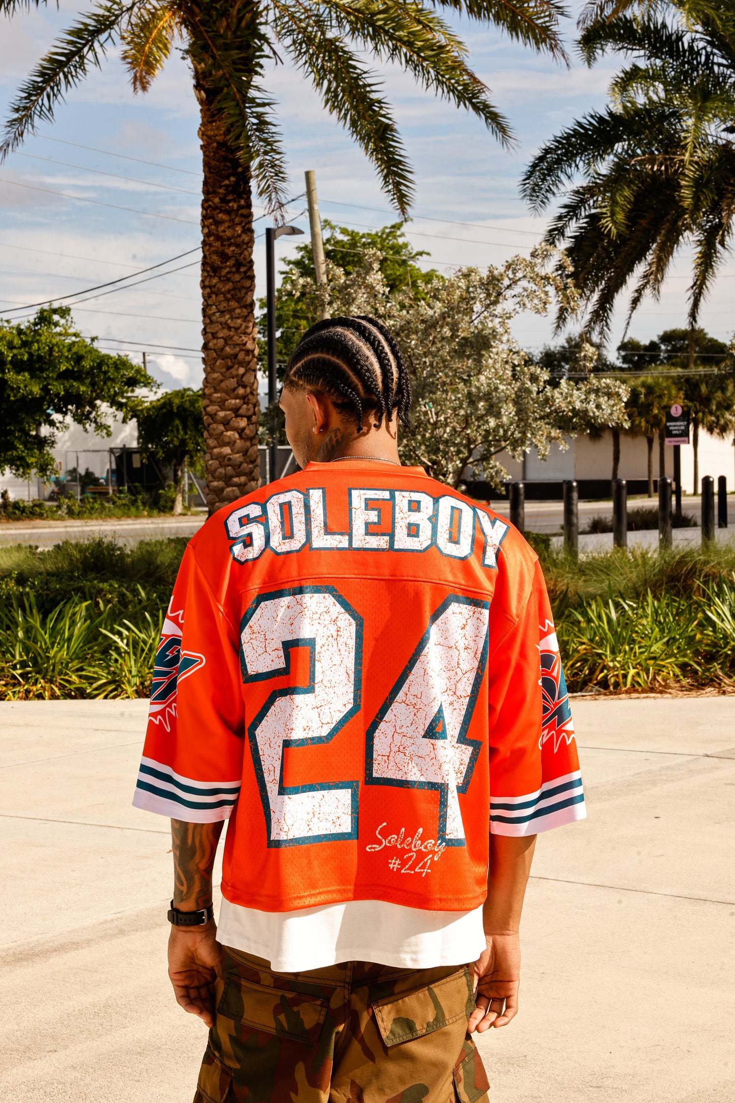 Dolphin Wave Jersey (Orange)