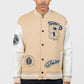 REAPER VARSITY JACKET [CREAM]